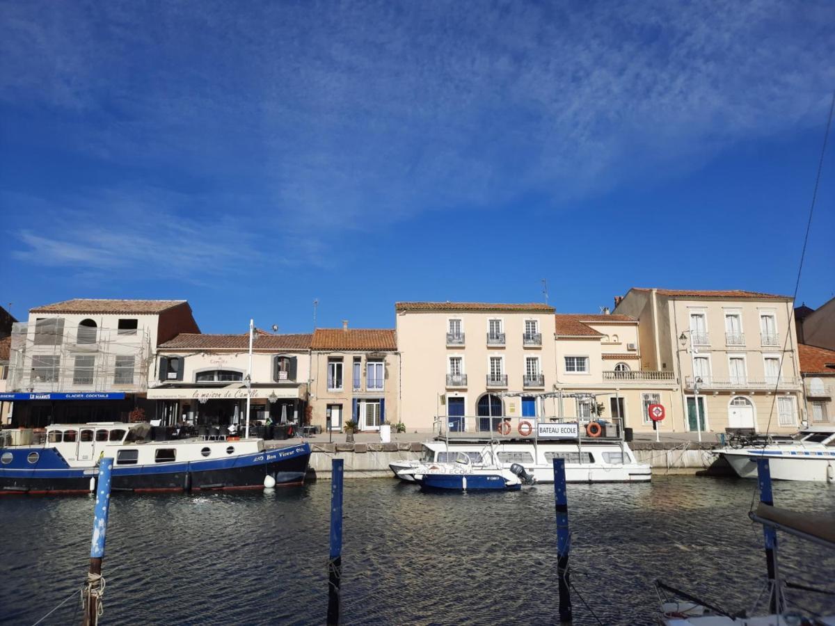 Appartement De Charme Sur Le Port De Marseillan 외부 사진